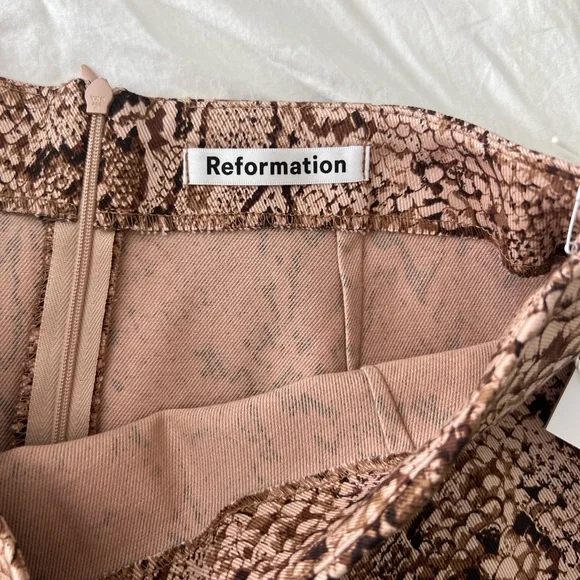 Reformation Jamie Mini Skirt - Mamba - Picture 3 of 4